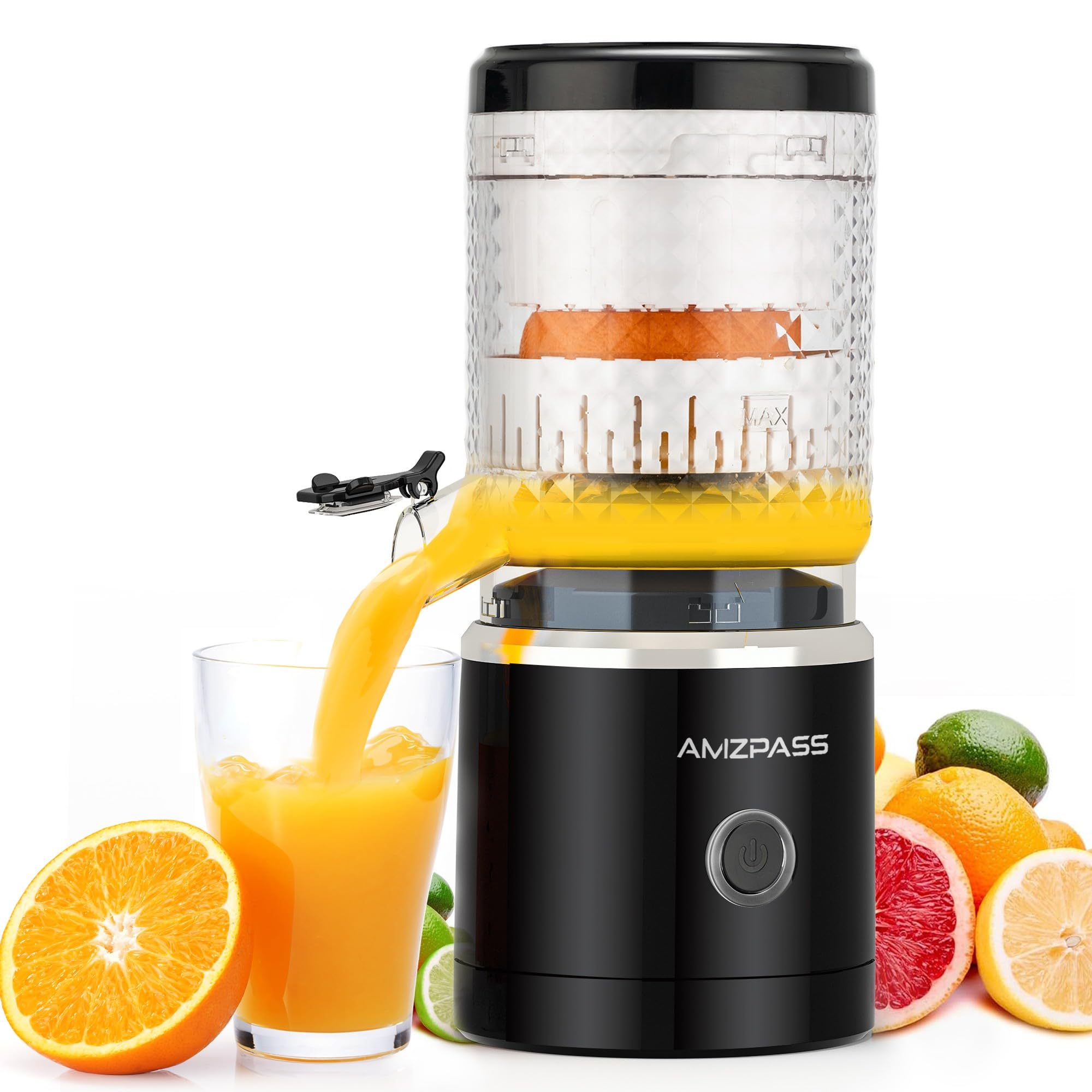 Amazon.com: Orange Juicer Squeezer, Amzpass Electric Citrus Juicer